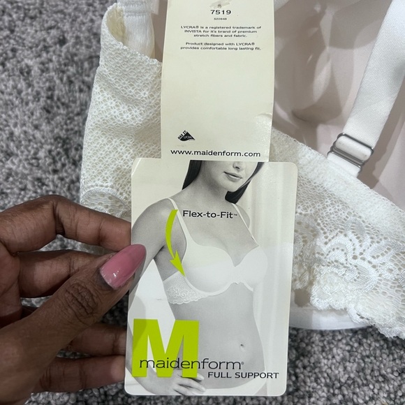 NWT! Maidenform Flex To Fit Full support Underwire Cream Bra Size 40DD - Picture 6 of 9